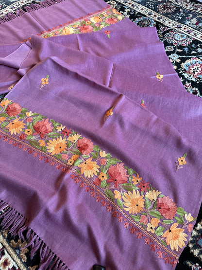 Gul Lilac Toosha Shawl