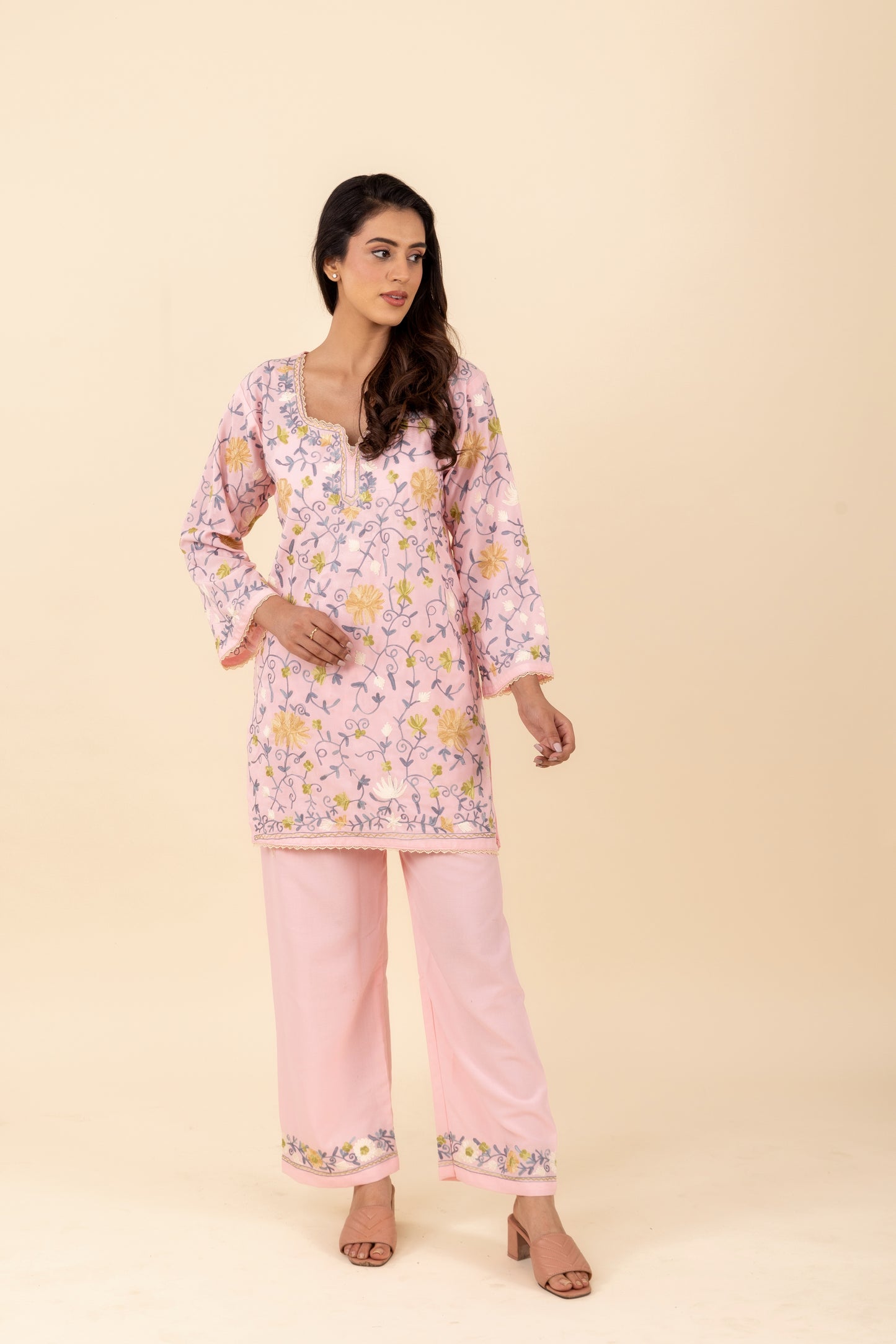 Bagh Gulab Cotton Co-ord Set