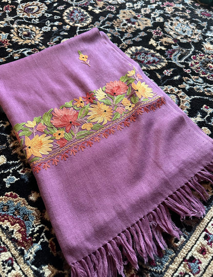 Gul Lilac Toosha Shawl